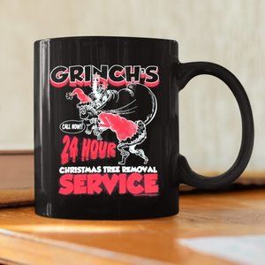 New Dr. Seuss The Grinch Christmas Tree Removal mug